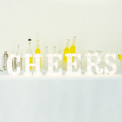 Illumify White LED Marquee Letter H Sign - 8 3/4" - 1 count box