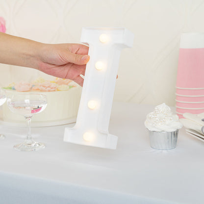 Illumify White LED Marquee Letter I Sign - 8 3/4" - 1 count box