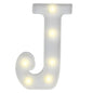 Illumify White LED Marquee Letter J Sign - 8 3/4" - 1 count box