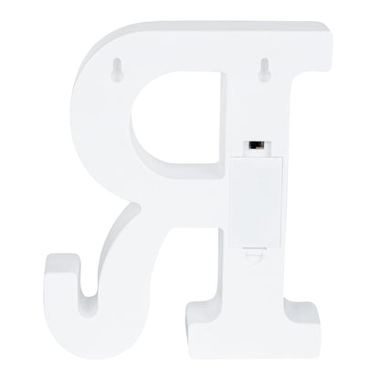 Illumify White LED Marquee Letter R Sign - 8 3/4" - 1 count box