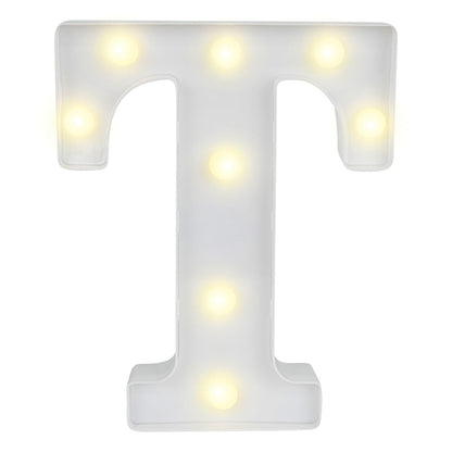 Illumify White LED Marquee Letter T Sign - 8 3/4" - 1 count box