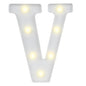 Illumify White LED Marquee Letter V Sign - 8 3/4" - 1 count box