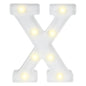 Illumify White LED Marquee Letter X Sign - 8 3/4" - 1 count box