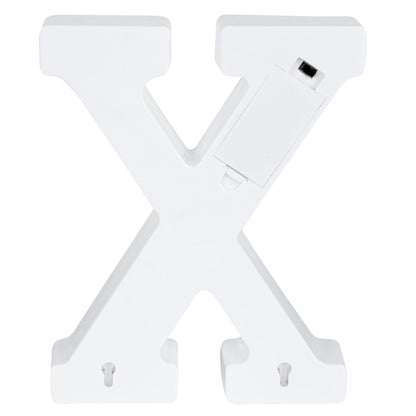 Illumify White LED Marquee Letter X Sign - 8 3/4" - 1 count box