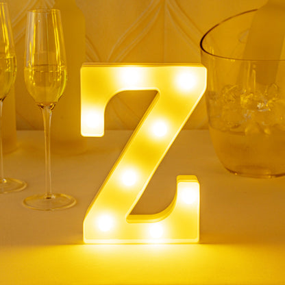 Illumify White LED Marquee Letter Z Sign - 8 3/4" - 1 count box