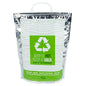 Cater Tek Green and Silver Plastic Thermal Bag - Insulated - 11 3/4" x 6" x 15" - 10 count box