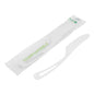 Basic Nature White CPLA Plastic Knife - Compostable Wrapper, Heat-Resistant - 7 1/2" - 250 count box
