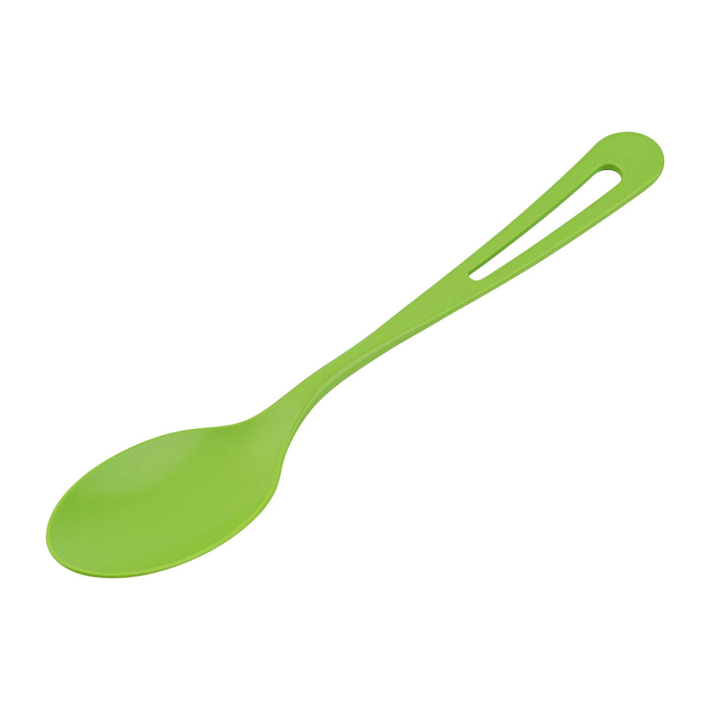 Basic Nature Green CPLA Plastic Spoon - Compostable Wrapper, Heat-Resistant - 7 1/2" - 250 count box