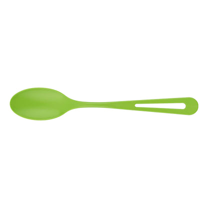 Basic Nature Green CPLA Plastic Spoon - Compostable Wrapper, Heat-Resistant - 7 1/2" - 250 count box