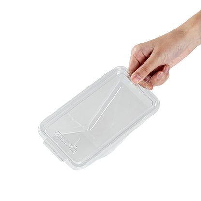 Tamper Tek Triangle Clear Plastic Sandwich Container - with Lid, Tamper-Evident - 7 1/4" x 4" x 3 1/2" - 100 count box