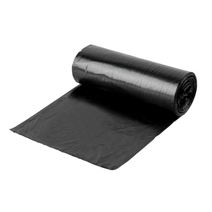 RW Clean 13 gal Black Plastic Trash Can Liner - Light-Duty, 6 micron - 1000 count box
