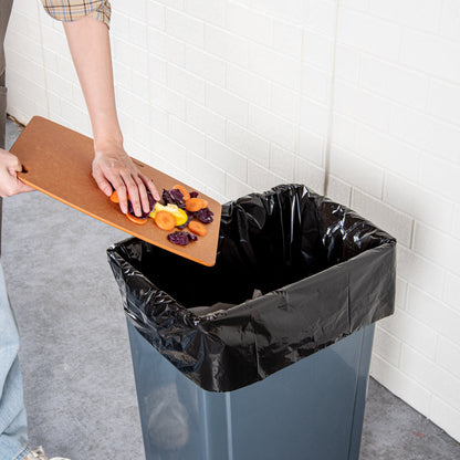 RW Clean 33 gal Black Plastic Trash Can Liner - Medium-Duty, 1.1 mil - 100 count box