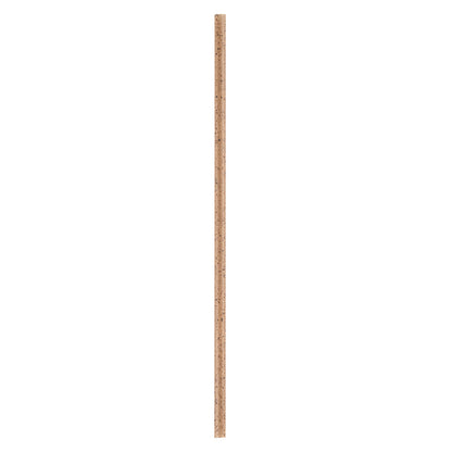 Basic Nature Brown PLA Plastic / Coffee Ground Straw - Compostable - 8 1/4" - 100 count box