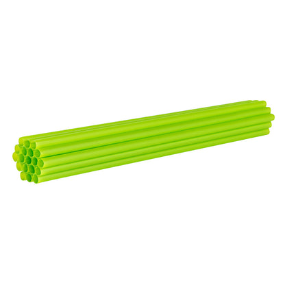 Basic Nature Green PLA / PBAT Plastic Straw - Compostable - 8 1/4" - 2000 count box