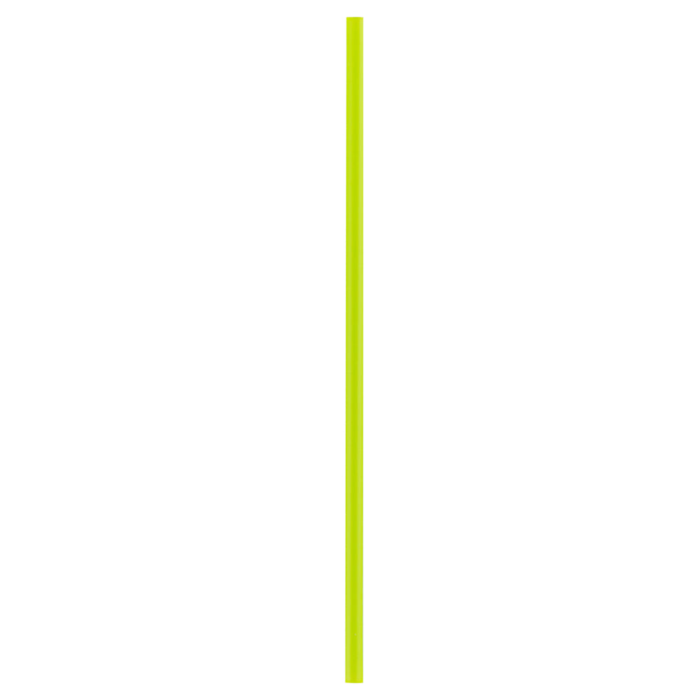 Basic Nature Green PLA / PBAT Plastic Straw - Compostable - 8 1/4" - 2000 count box