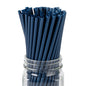 Basic Nature Midnight Blue PLA / PBAT Plastic Straw - Compostable - 8 1/4" - 100 count box