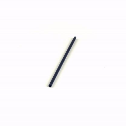 Basic Nature Midnight Blue PLA / PBAT Plastic Straw - Compostable - 8 1/4" - 100 count box