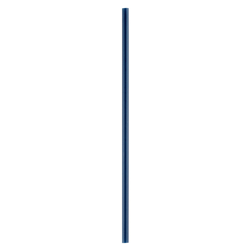 Basic Nature Midnight Blue PLA / PBAT Plastic Straw - Compostable - 8 1/4" - 100 count box