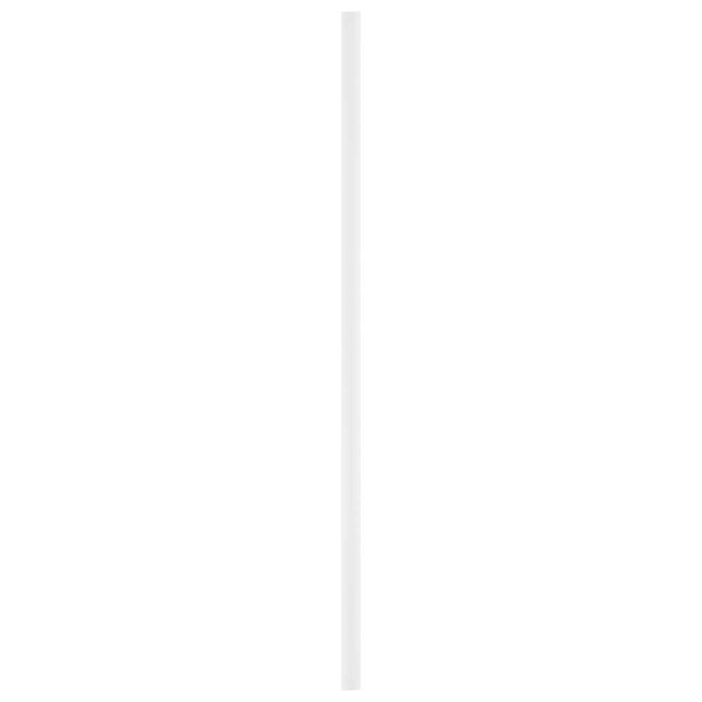 Basic Nature White PLA / PBAT Plastic Straw - Compostable - 8 1/4" - 2000 count box