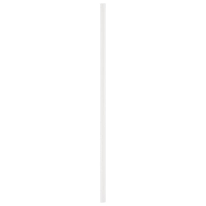 Basic Nature White PLA / PBAT Plastic Straw - Compostable - 8 1/4" - 2000 count box