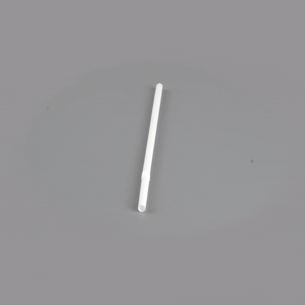 Basic Nature White PLA / PBAT Plastic Straw - Flexible, Compostable - 8 1/4" - 2000 count box
