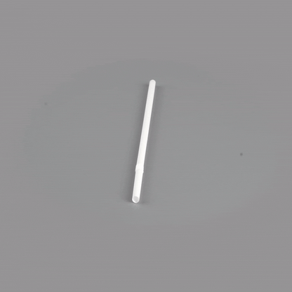 Basic Nature White PLA / PBAT Plastic Straw - Flexible, Compostable - 8 1/4" - 2000 count box