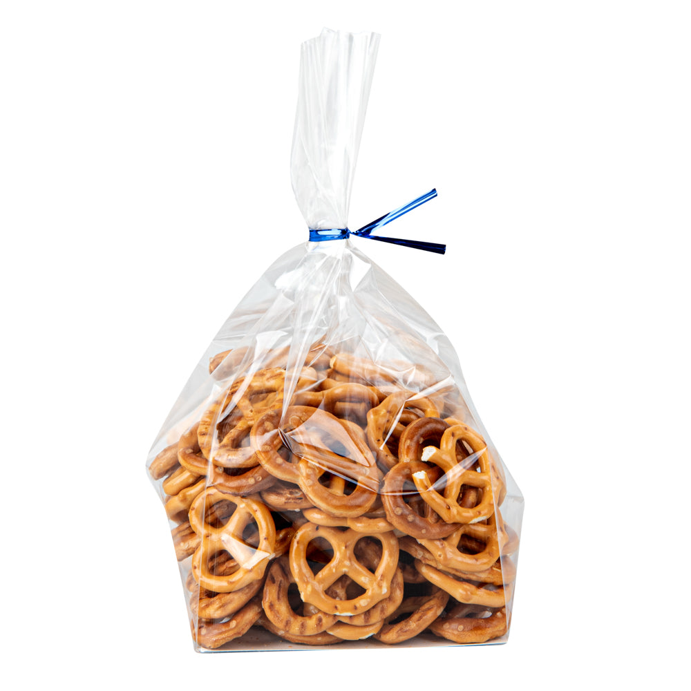 Bag Tek Blue Metallic Twist Tie / Bag Tie - 6" - 500 count box