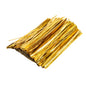 Bag Tek Gold Metallic Twist Tie / Bag Tie - 6" - 500 count box