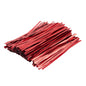 Bag Tek Red Metallic Twist Tie / Bag Tie - 6" - 500 count box