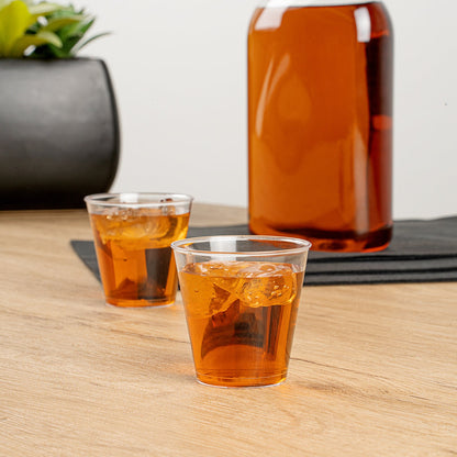 Chef 101 2 oz Clear Plastic Shot Glass - 2" x 2" x 2" - 500 count box
