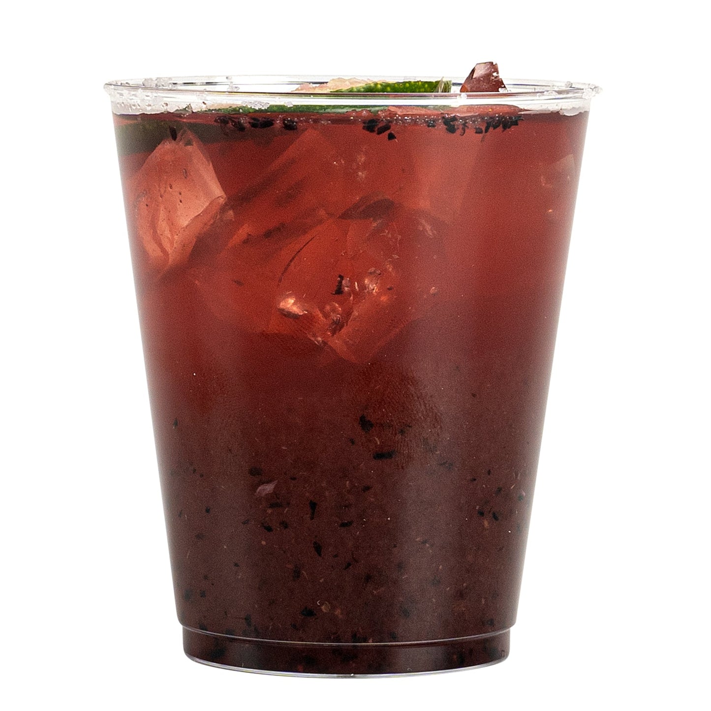Chef 101 7 oz Clear Plastic Tumbler - 2 3/4" x 2 3/4" x 3 1/4" - 500 count box