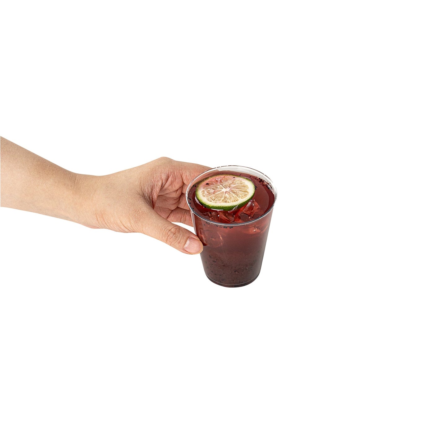 Chef 101 7 oz Clear Plastic Tumbler - 2 3/4" x 2 3/4" x 3 1/4" - 500 count box