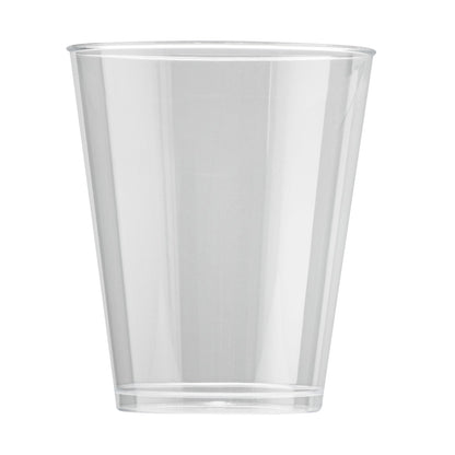 Chef 101 7 oz Clear Plastic Tumbler - 2 3/4" x 2 3/4" x 3 1/4" - 500 count box