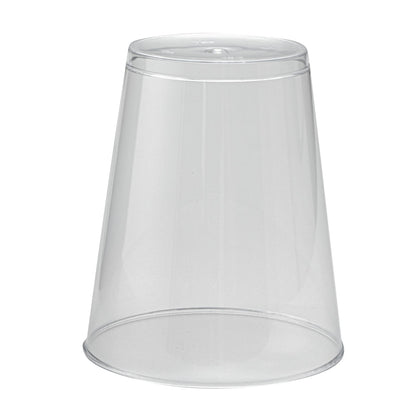 Chef 101 7 oz Clear Plastic Tumbler - 2 3/4" x 2 3/4" x 3 1/4" - 500 count box