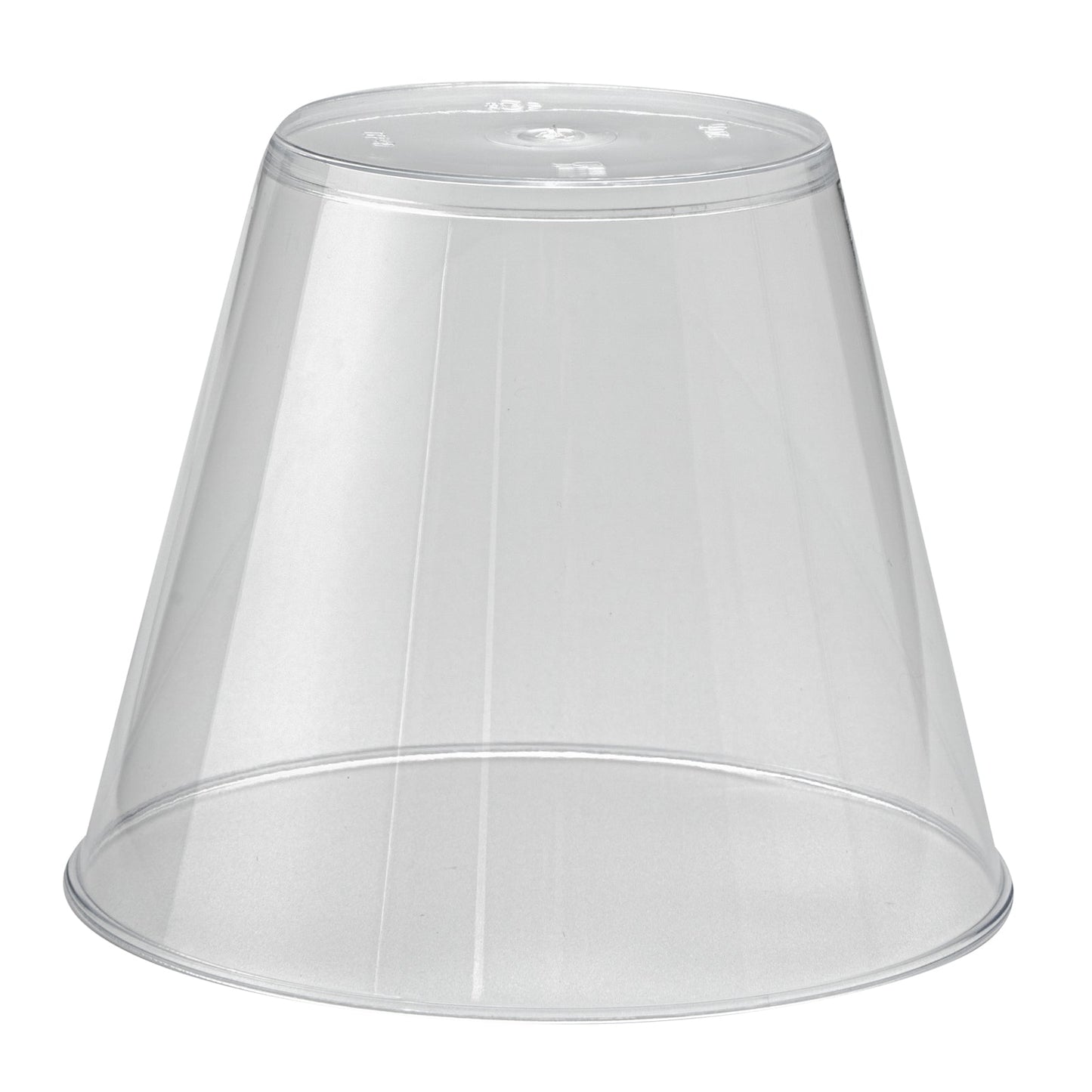 Chef 101 9 oz Clear Plastic Tumbler - 3 1/2" x 3 1/2" x 2 3/4" - 500 count box