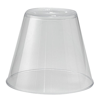 Chef 101 9 oz Clear Plastic Tumbler - 3 1/2" x 3 1/2" x 2 3/4" - 500 count box
