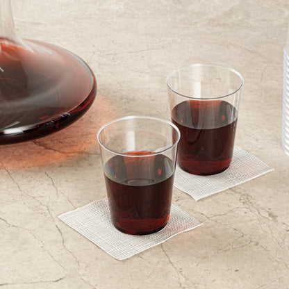 Chef 101 10 oz Clear Plastic Tumbler - 3" x 3" x 3 3/4" - 500 count box