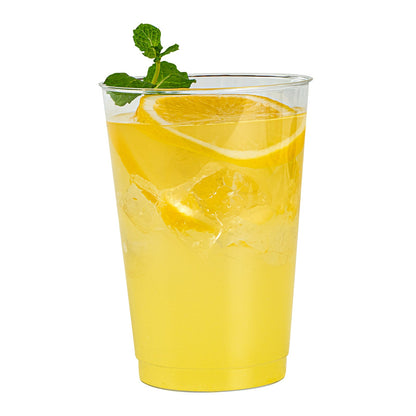 Chef 101 12 oz Clear Plastic Tumbler - 3" x 3" x 4 1/4" - 500 count box