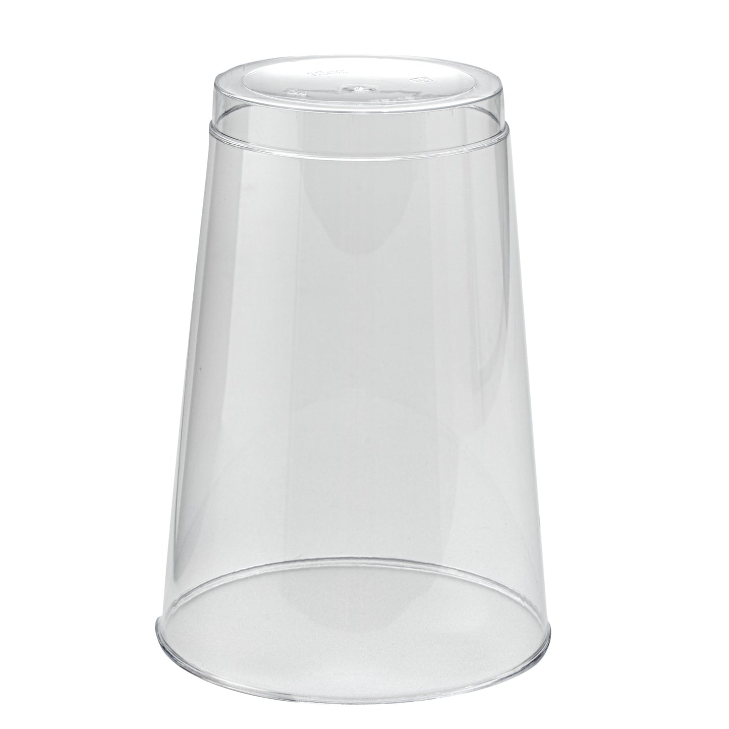 Chef 101 12 oz Clear Plastic Tumbler - 3" x 3" x 4 1/4" - 500 count box