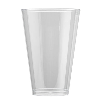 Chef 101 14 oz Clear Plastic Tumbler - 3 1/4" x 3 1/4" x 4 3/4" - 500 count box