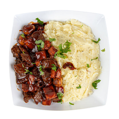 Moderna 64 oz Square White Plastic Serving Bowl - 9 3/4" x 9 3/4" x 3" - 100 count box