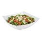 Moderna 128 oz Square White Plastic Serving Bowl - 12" x 12" x 4" - 10 count box