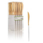 Moderna Gold Plastic Knife - with White Handle - 7 3/4" - 500 count box