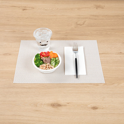 Moderna Silver Plastic Fork - with Black Handle - 7 1/2" - 500 count box