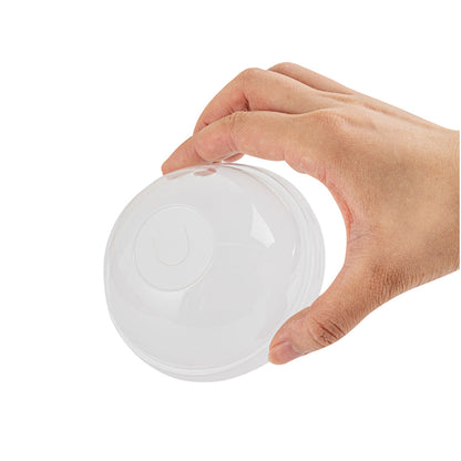 Sustain Clear PLA Plastic Cold Cup Dome Lid - Fits 9, 12, 16, 20 and 22 oz, Compostable - 50 count box