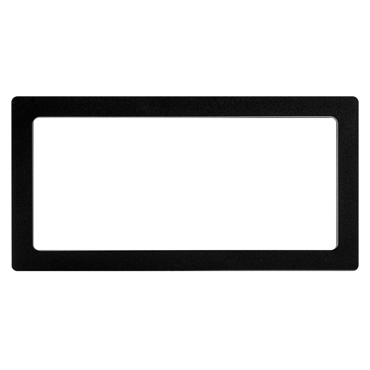 Display Tek Rectangle Black Plastic 3D Floating Display Case - 7" x 3 1/2" x 3/4" - 10 count box