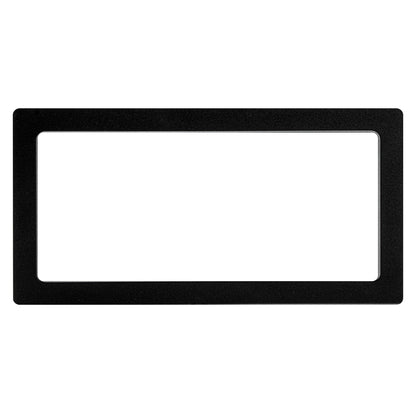 Display Tek Rectangle Black Plastic 3D Floating Display Case - 7" x 3 1/2" x 3/4" - 10 count box