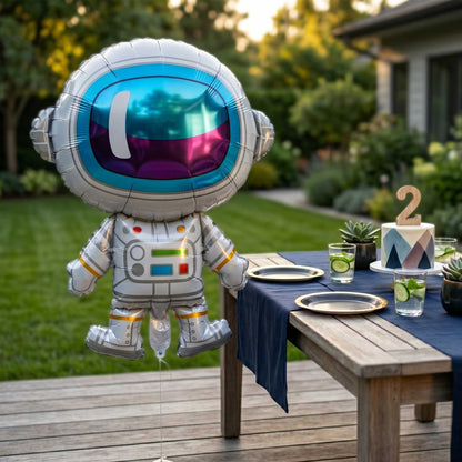 Balloonify Mylar Astronaut Balloon - 30 1/4" x 23" - 1 count box