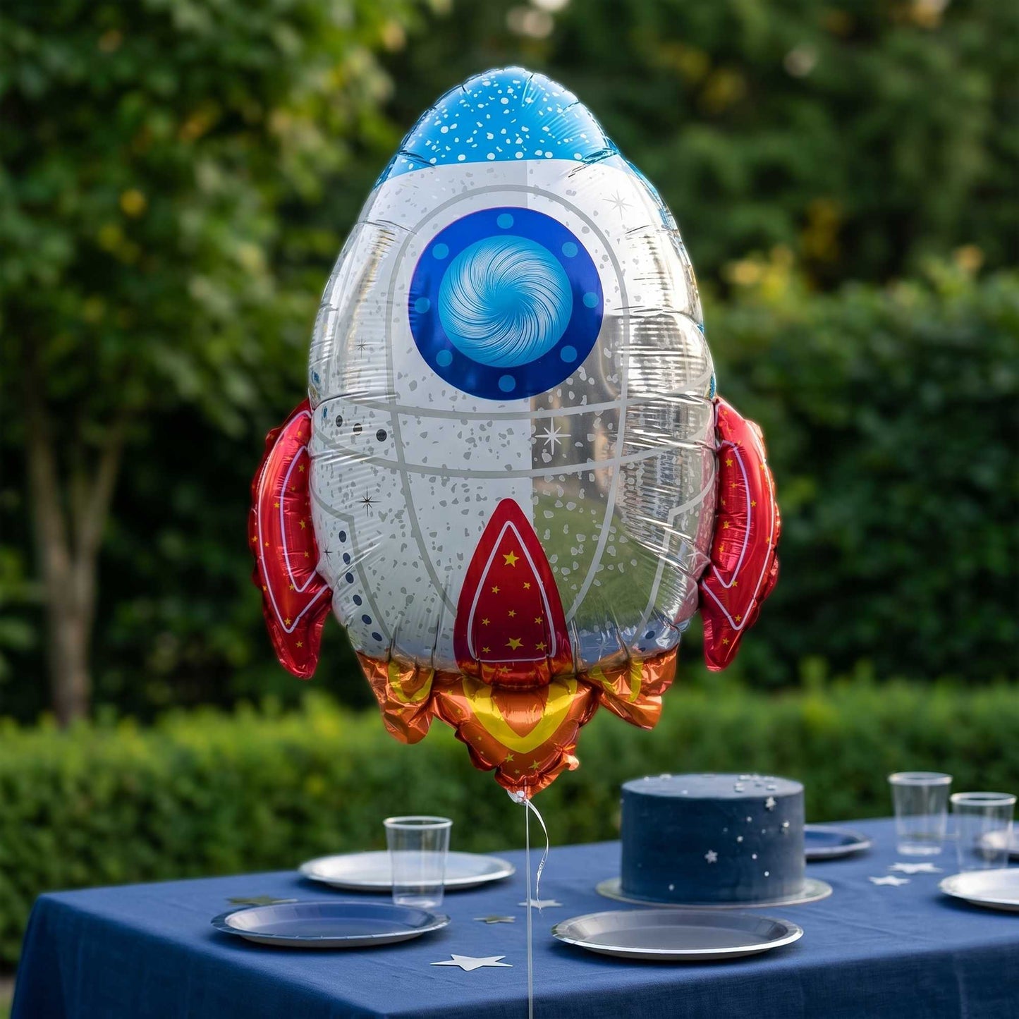 Balloonify Mylar Rocket Ship Balloon - 28 3/4" x 23 1/2" - 1 count box