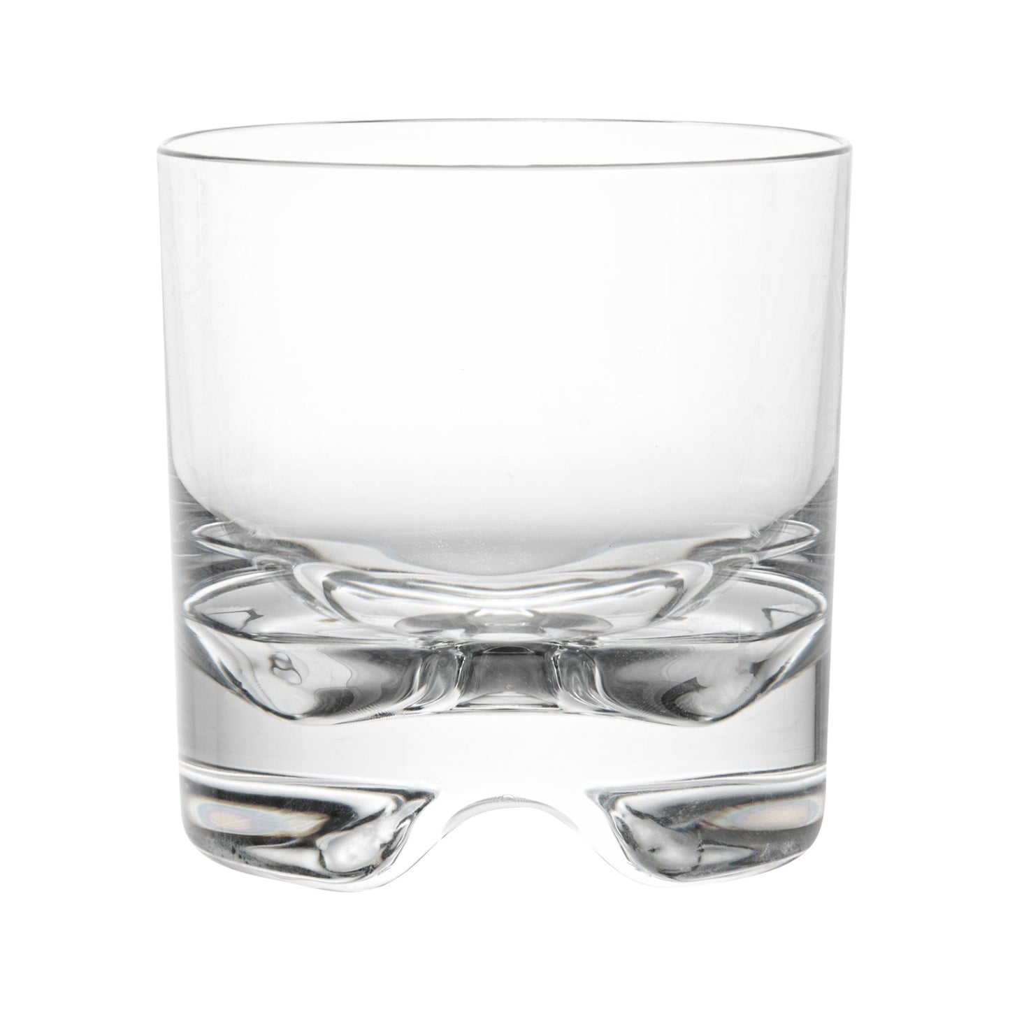 Bev Tek 10 oz Polycarbonate Rocks Glass - 3 1/2" x 3 1/2" x 3 1/2" - 6 count box